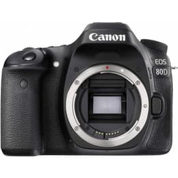 Spiegelreflexkamera EOS 80D - Schwarz + Canon Canon EF-S 18-55mm f/3.5-5.6 IS STM f/3.5-5.6