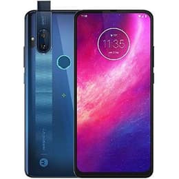 Motorola One Hyper 128GB - Blau - Ohne Vertrag - Dual-SIM