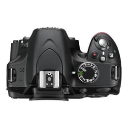 Spiegelreflex - Nikon D3200 Ohne objektiv - Schwarz