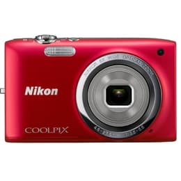 Kompakt Kamera Coolpix S6700 - Rot + Coolpix Nikkor 6x Wide Optical Zoom 25-250mm f/3.5-6.5 f/3.5-6.5