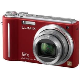 Kompakt Kamera Lumix DMC-TZ7 - Rot + Leica Leica 12x Optical Zoom DC Vario-Elmar ASPH Mega O.I.S. 25 mm f/3.3-4.9 f/3.3-4.9