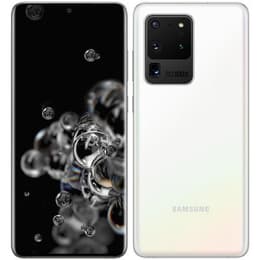 Galaxy S20 Ultra 5G 128GB - Weiß - Ohne Vertrag - Dual-SIM