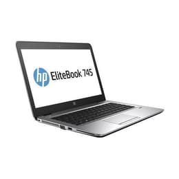 HP EliteBook 745 G3 14" A10 1.8 GHz - SSD 256 GB - 8GB QWERTY - Englisch