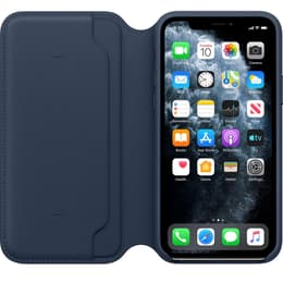 Apple-Leather Folio iPhone 11 Pro - Leder Blau