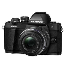 Hybrid - Olympus OM-D E-M10 II Schwarz Objektiv Olympus M.Zuiko Digital ED 14-42mm f/3.5-5.6