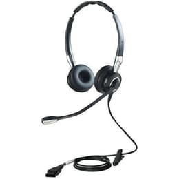 Jabra BIZ 2400 II Duo QD Kopfhörer Noise cancelling verdrahtet mit Mikrofon - Schwarz