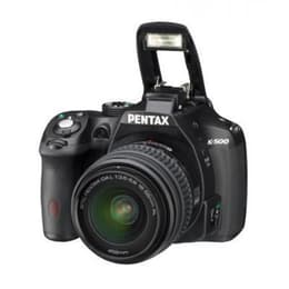 Spiegelreflexkamera K-500 - Schwarz + Pentax Pentax DA 18-55 mm f/3.5-5.6 AL f/3.5-5.6