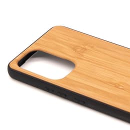 Hülle Galaxy A53 und schutzfolie - Holz - Schwarz