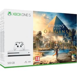 Xbox One S 500GB - Weiß + Assassin's Creed Origins
