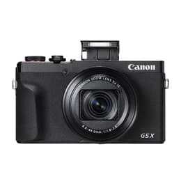 Kompakt - Canon PowerShot G5X Schwarz + Objektivö Canon Zoom Lens 4.2x IS 24-100mm f/1.8-2.8