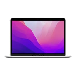 MacBook Pro 13.3" (2022) - Apple M2 mit 8‑Core CPU und 10-core GPU - 8GB RAM - SSD 512GB - AZERTY - Französisch
