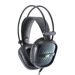 Mftek UX-A2 Kopfhörer gaming mit kabel mit Mikrofon - Schwarz/Grün