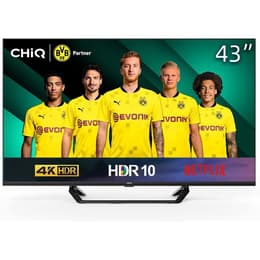 SMART Fernseher Chiq LCD 3D Ultra HD 4K 109 cm U43H7LX