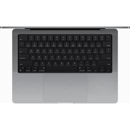 MacBook Pro 14" (2023) - Apple M3 mit 8‑Core CPU und 10-core GPU - 16GB RAM - SSD 1000GB - QWERTZ - Deutsch