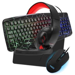 Amstrad Tastatur AZERTY Französisch mit Hintergrundbeleuchtung Warriors