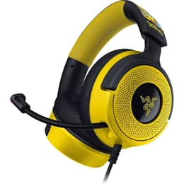 Razer Kraken V4 X Pokemon Edition Kopfhörer Noise cancelling gaming mit kabel mit Mikrofon - Gelb