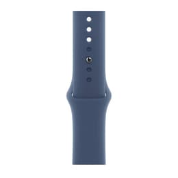 Apple Watch Series 10 (2024) GPS + Cellular 46 mm - Aluminium Silber - Sportarmband Blau