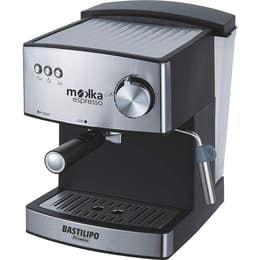 Espressomaschine Ohne Kapseln Bastilipo Mokka Expreso 20 1.6L - Schwarz/Silber