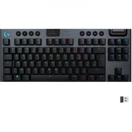 Logitech G Tastatur AZERTY Französisch Wireless mit Hintergrundbeleuchtung G915 TKL LIGHTSPEED