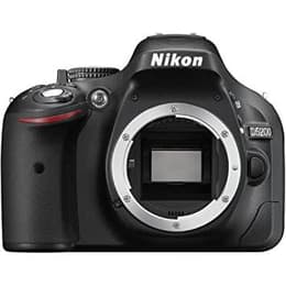 SLR-Kamera - NIKON D5200 Ohne Objektiv - Schwarz