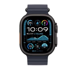 Apple Watch Ultra 2 (2024) GPS + Cellular 49 mm - Titan Schwarz - Ocean Armband Blau