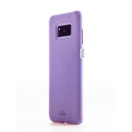 Hülle Galaxy S7 - Natürliches Material - Lavendel