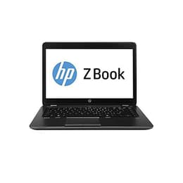 Hp ZBook G2 14" Core i7 2.4 GHz - SSD 256 GB - 16GB AZERTY - Französisch