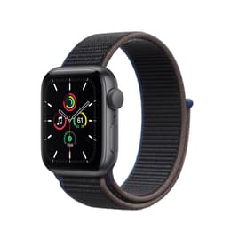 Apple Watch (Series SE) 2020 GPS 44 mm - Aluminium Space Grau - Sport loop Anthrazit/Schwarz