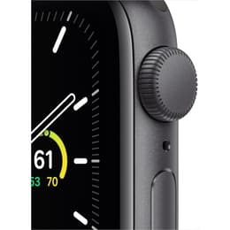 Apple Watch Series SE 1 (2020) GPS 44 mm - Aluminium Space Grau - Sport loop Schwarz