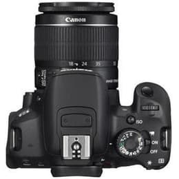Spiegelreflexkamera Canon EOS 650D Schwarz + Objektiv Canon Zoom Lens EF-S 18-55 mm f/3.5-5-6 IS STM