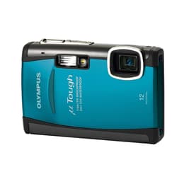 Kompakt Kamera µ TOUGH-6010 - Schwarz/Blau + Olympus Olympus lens 28-102mm f/3.5-5.1 f/3.5-5.1