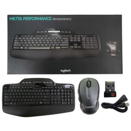 Logitech Tastatur QWERTY Englisch (US) Wireless MK735