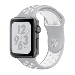 Apple Watch (Series 4) 2018 GPS 44 mm - Aluminium Space Grau - Nike Sportarmband