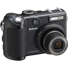 Kompakt - Nikon Coolpix P5100 Schwarz Objektiv Nikon Nikkor 3.2x Optical Zoom VR 35-123mm f/2.7-5.3