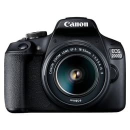 Reflex - Canon EOS 2000D Schwarz Objektiv Canon EF-S 18-55mm f/4-5.6 IS STM