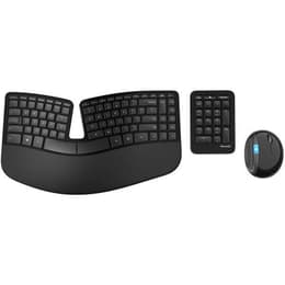 Microsoft Tastatur QWERTY Portugiesisch Wireless Sculpt Ergonomic