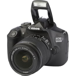 Reflex - Canon EOS 2000D Schwarz Objektiv Canon Zoom Lens EF-S 18-55mm f/3.5-5.6 IS II