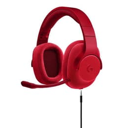 Logitech G433 Kopfhörer Noise cancelling gaming kabellos mit Mikrofon - Rot