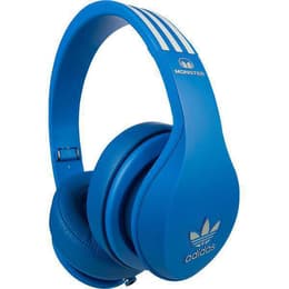 Monster Adidas Kopfhörer Noise cancelling verdrahtet mit Mikrofon - Blau