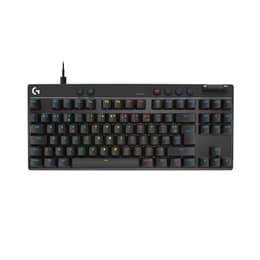 Logitech Tastatur AZERTY Französisch mit Hintergrundbeleuchtung PRO X TKL RAPID