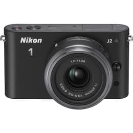 Hybrid-Kamera 1 J2 - Schwarz + Nikon 1 Nikkor 30-74mm f/3.5-5.6 f/3.5-5.6