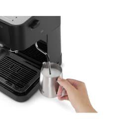 Espressomaschine Kompatibel mit Kaffeepads nach ESE-Standard Delonghi STILOSA EC235.BK 1.4L - Schwarz