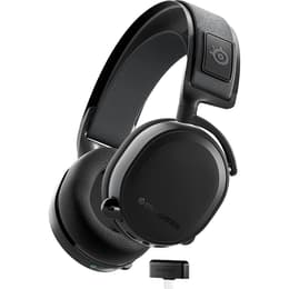 Steelseries Arctis 7+ Kopfhörer Noise cancelling gaming wireless mit Mikrofon - Schwarz