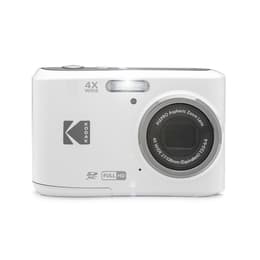 Kompakt - Kodak Pixpro FZ45 Weiß + Objektivö Kodak Zoom Optique 4X 4.9-19.6mm f/2.3