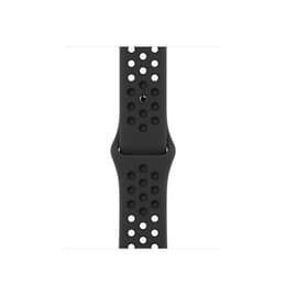Apple Watch (Series 7) 2021 GPS 41 mm - Aluminium Schwarz - Nike Sportarmband Anthrazit/Schwarz