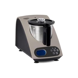 Multifunktionsküche Simeo Délimix Virage QC355 L -Schwarz/Grau