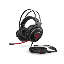 Hp Omen 800 Kopfhörer gaming mit kabel mit Mikrofon - Schwarz