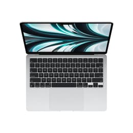 MacBook Air 13" (2022) - Apple M2 mit 8‑Core CPU und 8-core GPU - 8GB RAM - SSD 256GB - QWERTZ - Deutsch