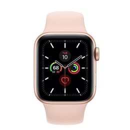 Apple Watch (Series 5) 2019 GPS 40 mm - Aluminium Gold - Sportarmband Rosa