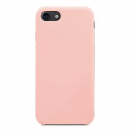 Hülle iPhone 7 - Silikon - Rosa